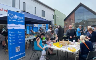 A Cracking Success: Easter Activities Bring Joy to Market Drayton 🎉🐣