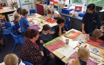 Painting a Picture of Community: Market Drayton Schools Calendar Project
