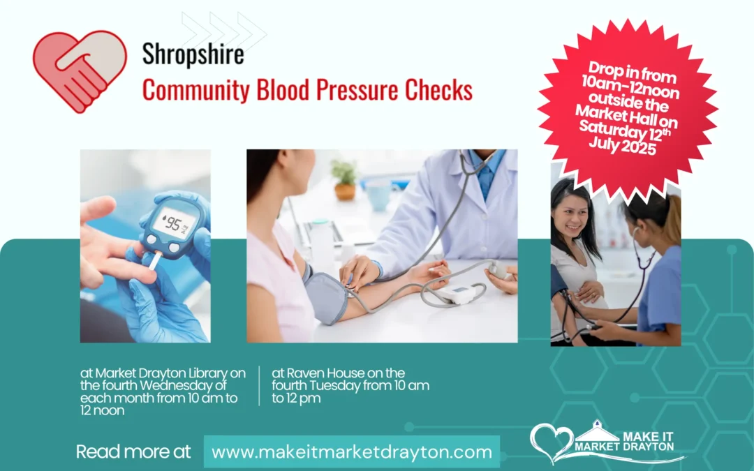 Meet Karen Glass: Volunteer Champion for the Blood Pressure Project in Market Drayton