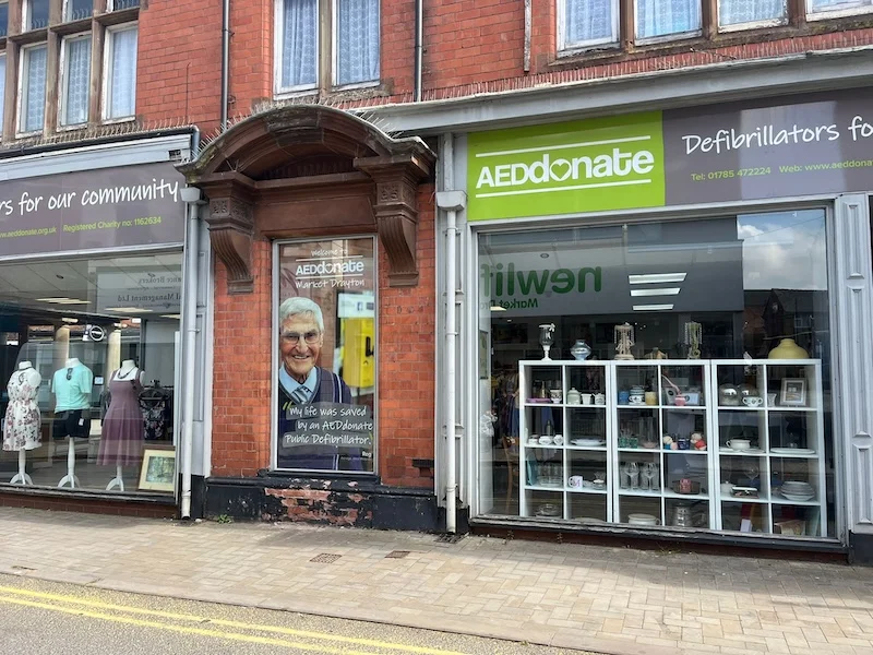 charity shop market drayton