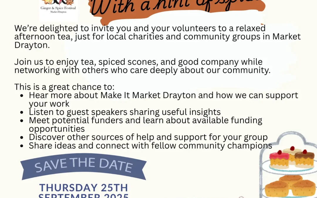 afternoon tea market drayton