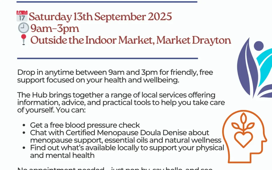 What’s On in Market Drayton This Saturday – 13th September 2025