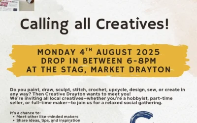 Calling All Creatives in Market Drayton!