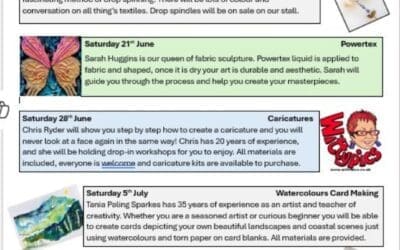 Get Creative on Saturday 12th July – A Whole Day of Fun in Market Drayton!