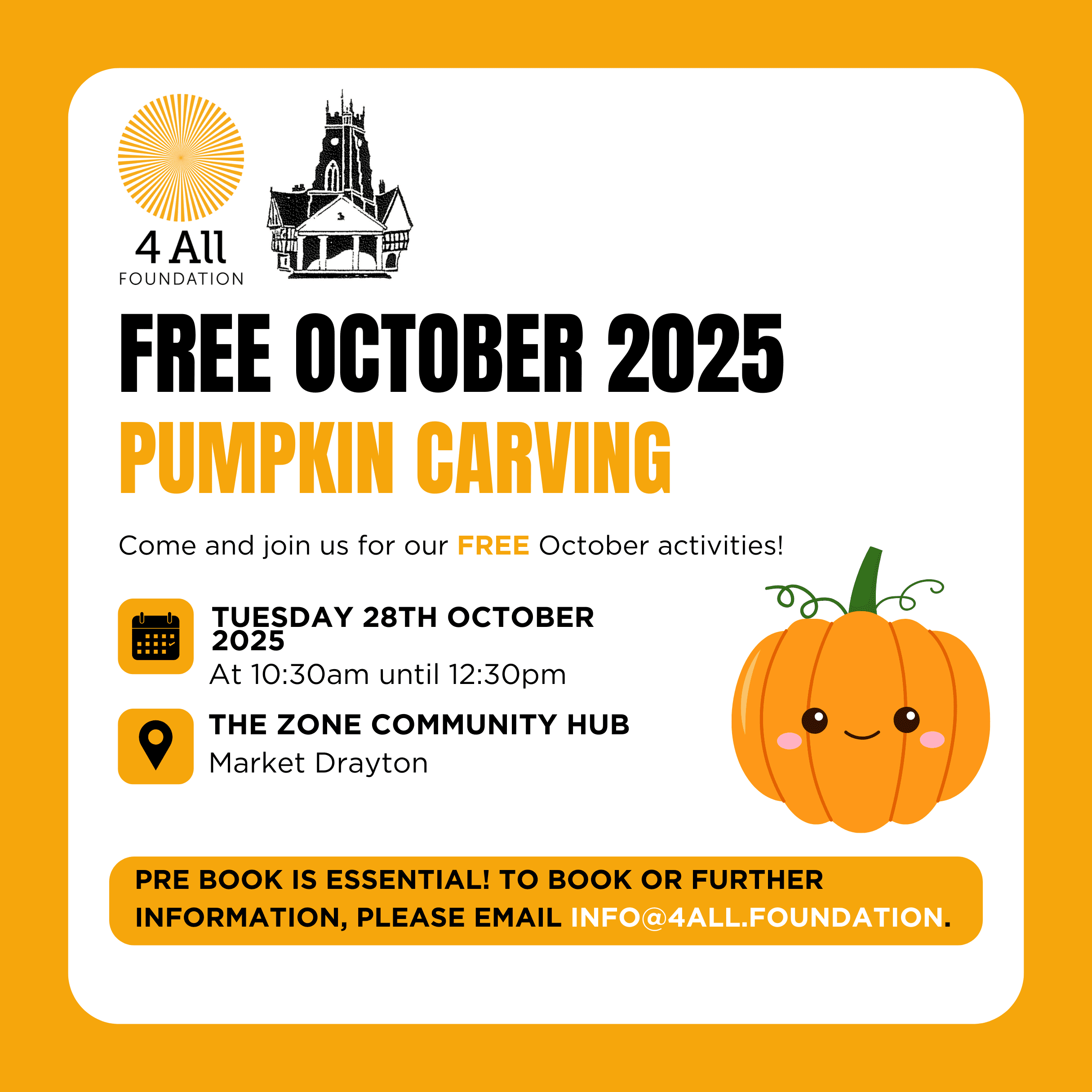 Pumpkin Carving at The Zone