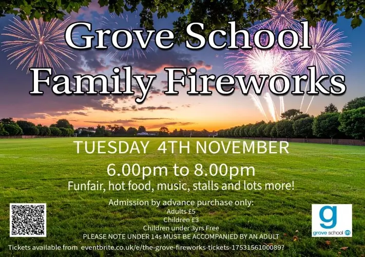 The Grove School Fireworks Night Returns to Market Drayton