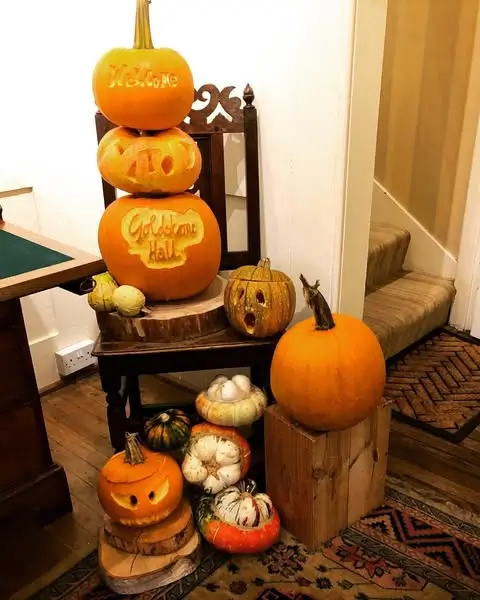 Pumpkin Carving at Goldstone Hall