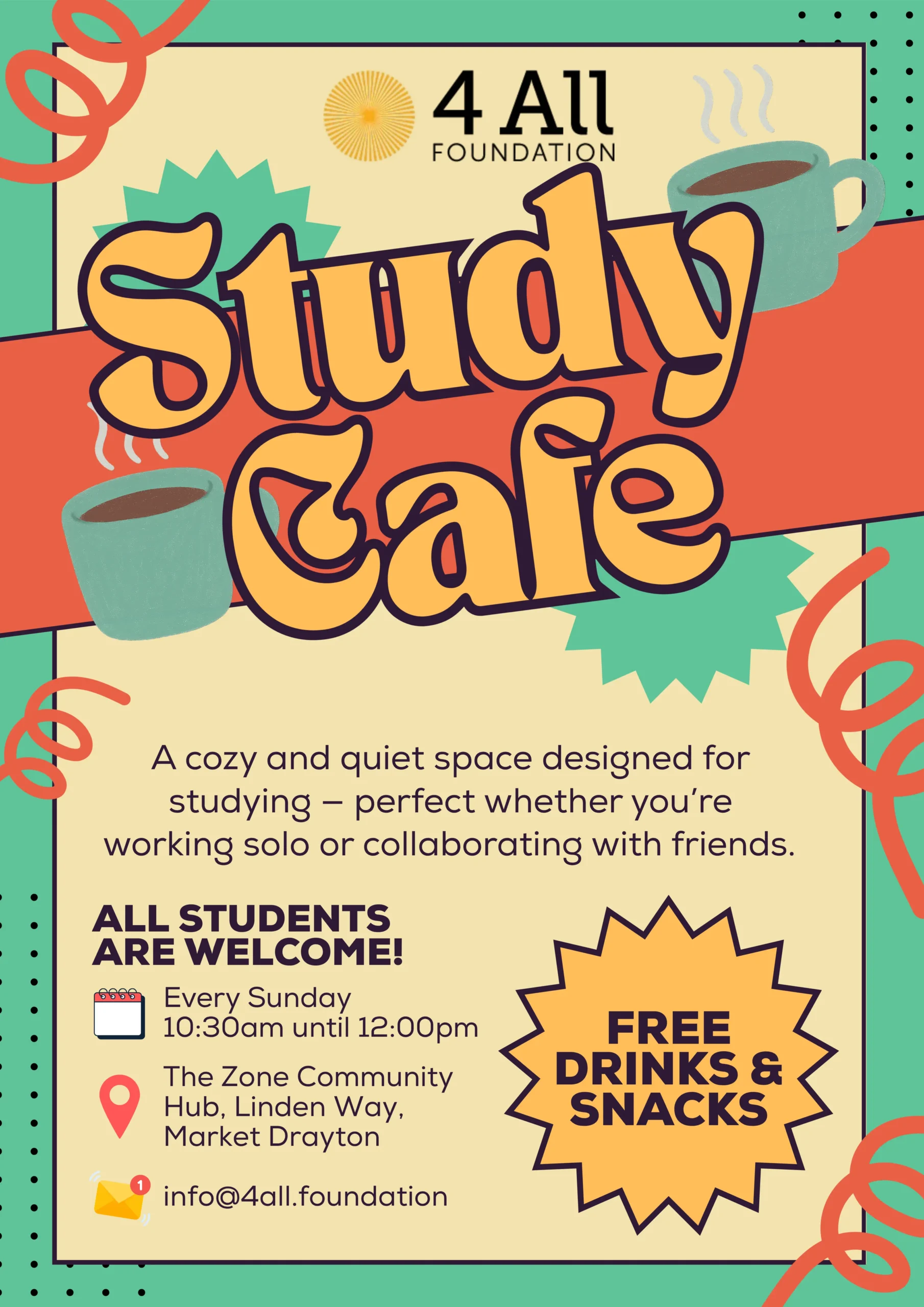Study Cafe at The Zone