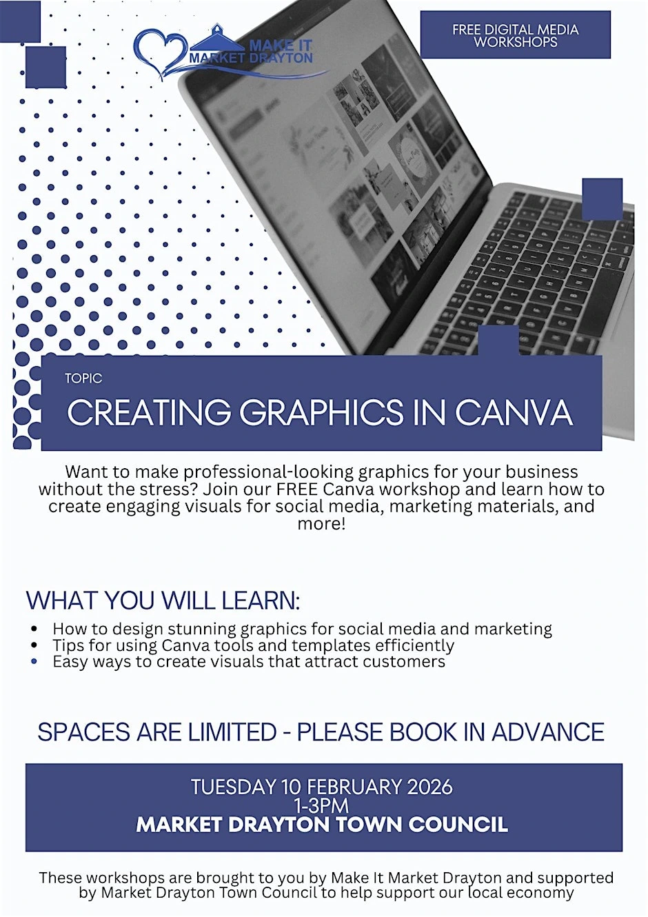 Creating Graphics in Canva - Free Digital Marketing Training