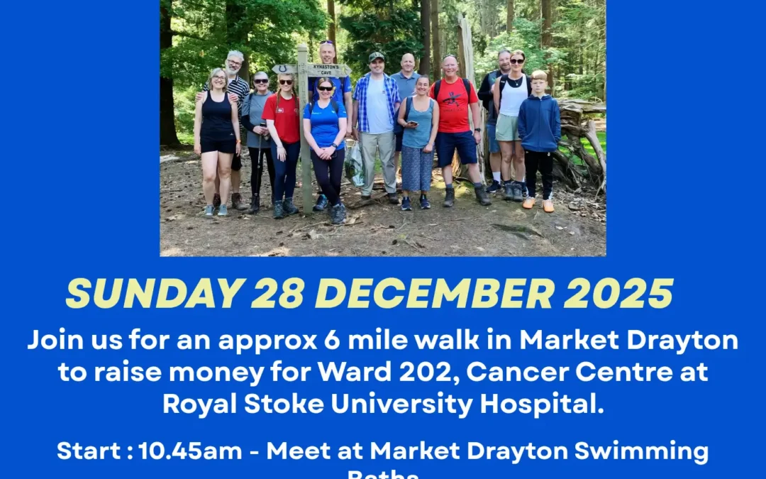 Walk It, Feel It, Do It for Charity in Market Drayton