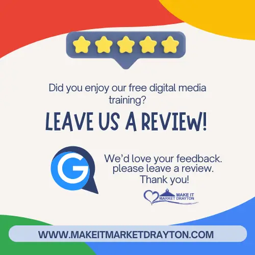 leave us a google review