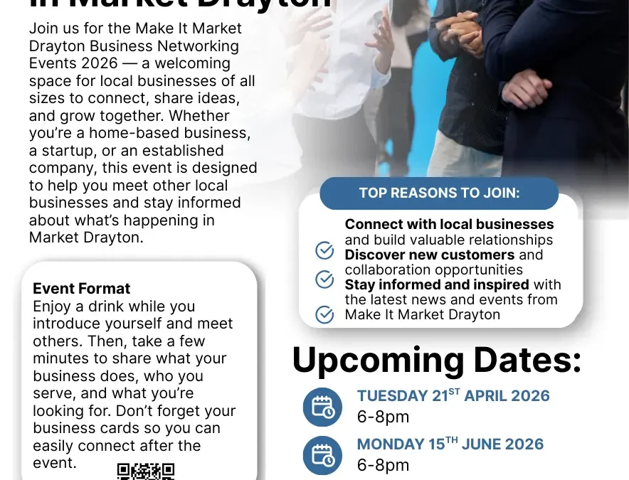 business networking in market drayton