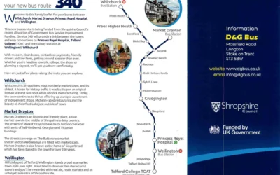 New Bus Service Connecting Whitchurch, Market Drayton, Wellington and the Princess Royal Hospital Starts January 2026