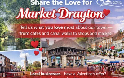 Share the Love This Valentine’s Day in Market Drayton ❤️