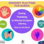 Baby Sensory at Market Drayton Library