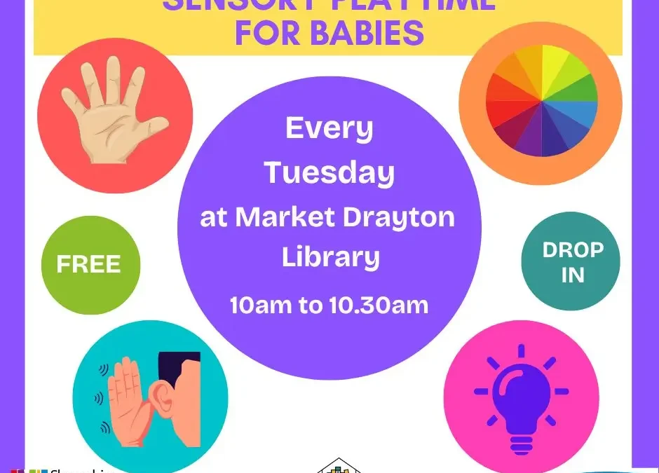 Baby Sensory at Market Drayton Library