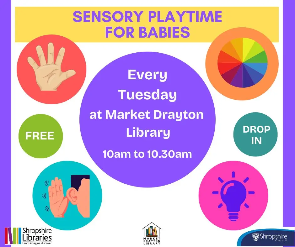 Baby Sensory at Market Drayton Library