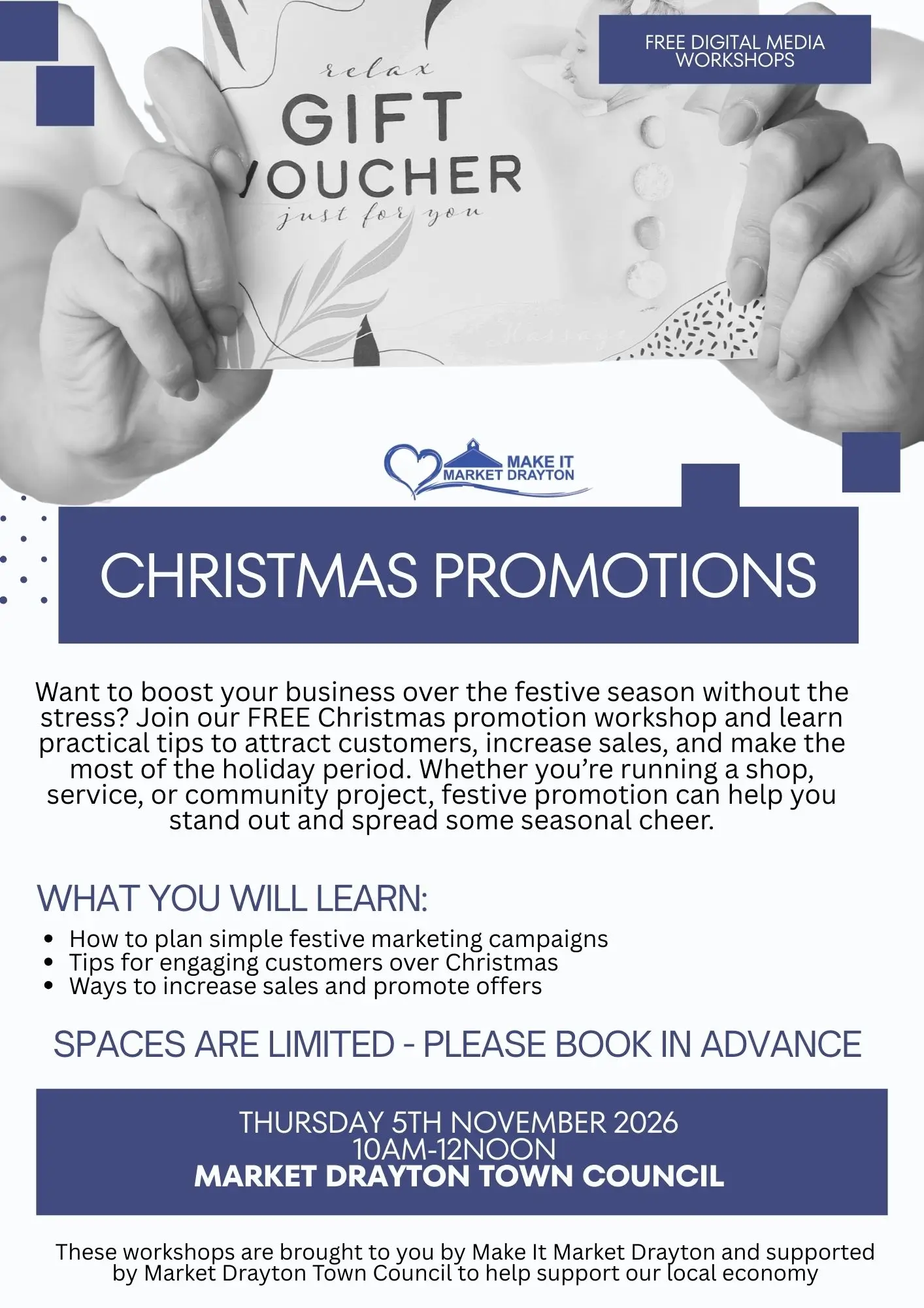 Christmas Promotion Training Workshop
