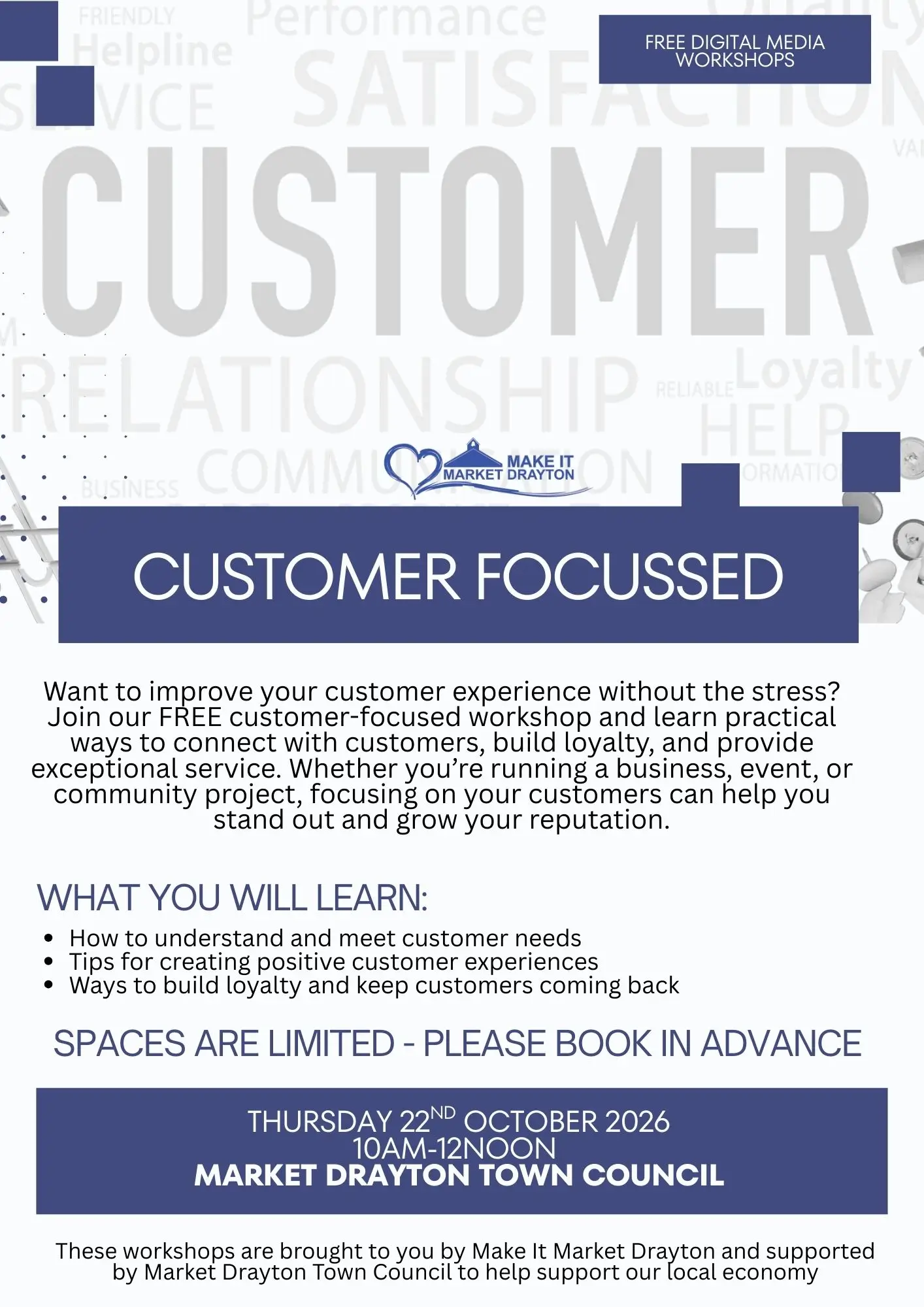 Customer Focused Training Workshop
