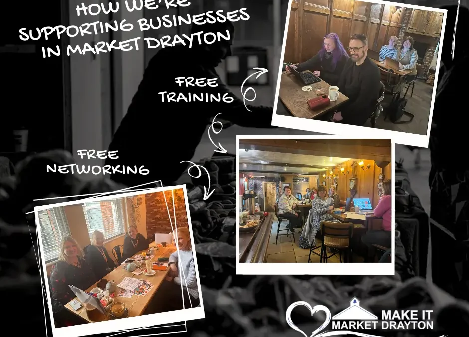 supporting businesses in market drayton