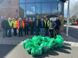 community litter pickup