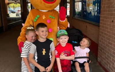 Families Followed the Crumbs on Market Drayton’s Great Gingerbread Trail