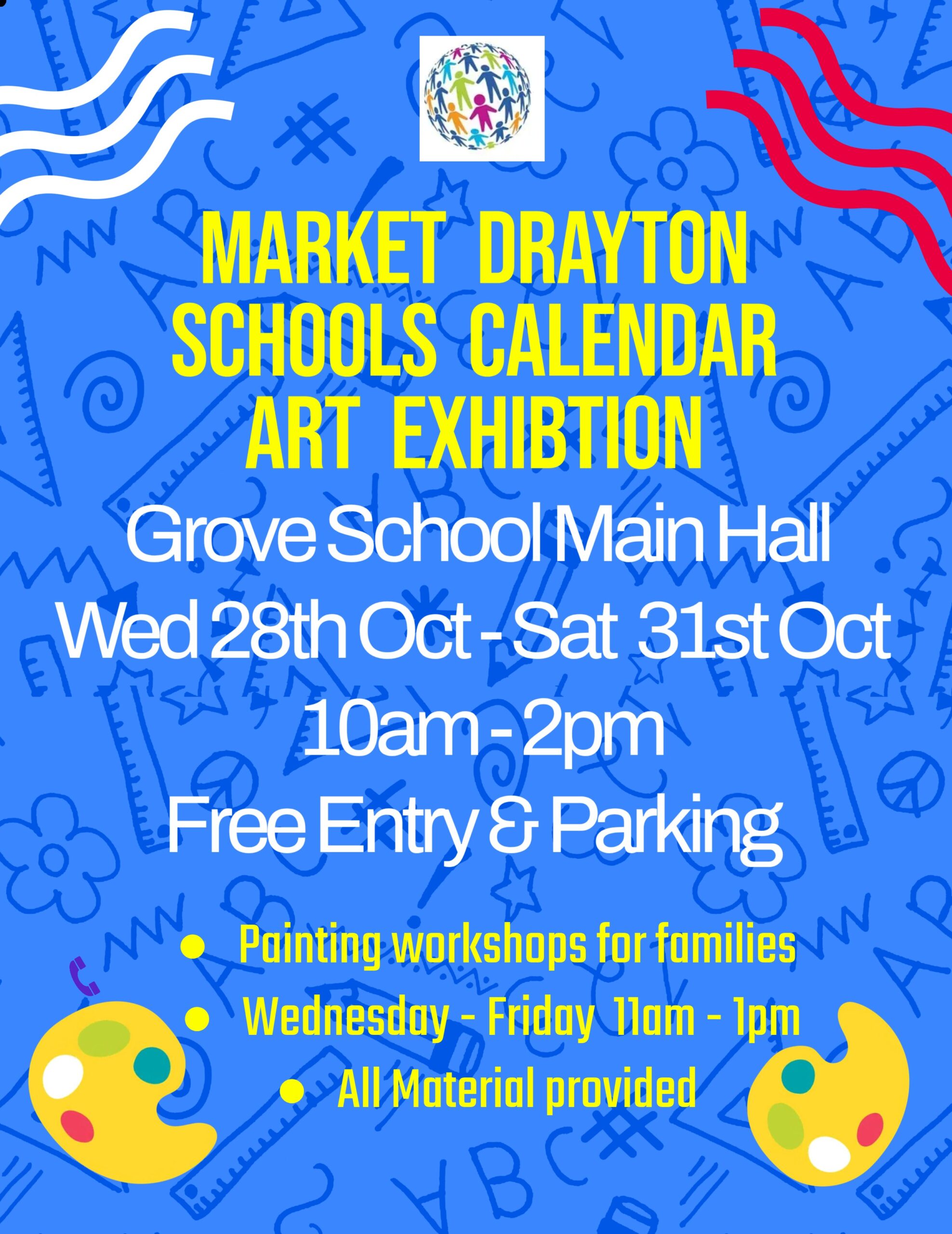 Market Drayton Schools Calendar Art Exhibition