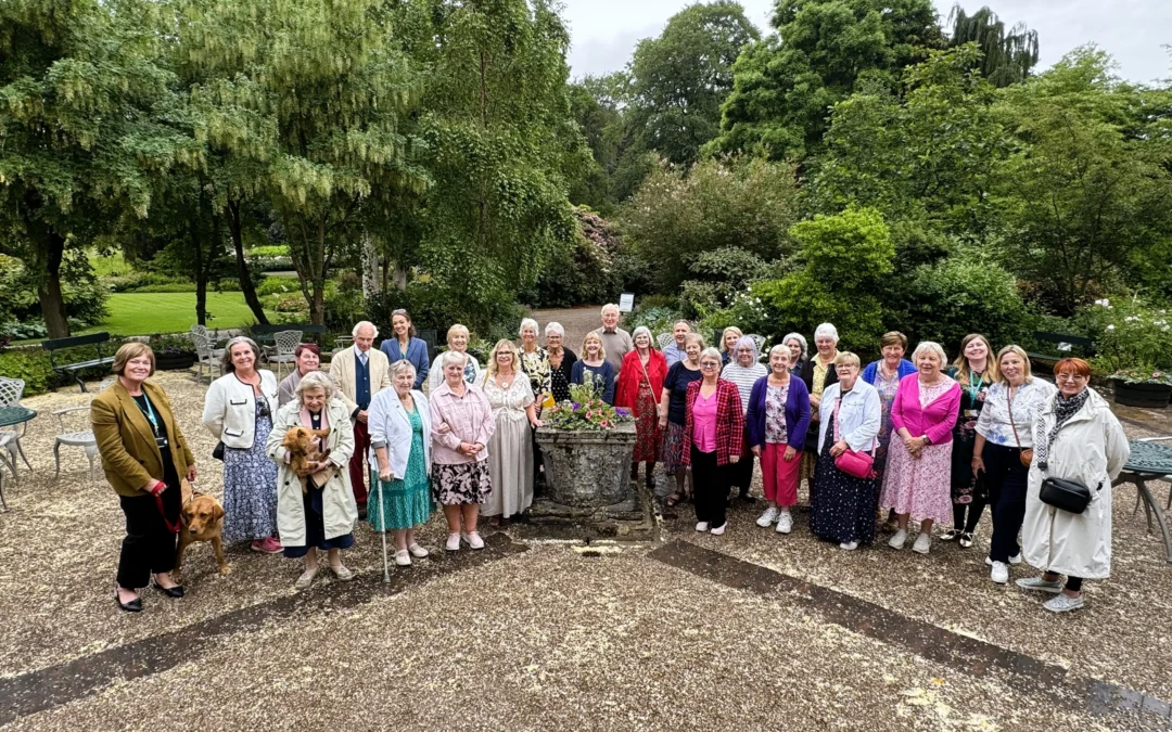 Volunteers honoured at special tea party at Hodnet Hall