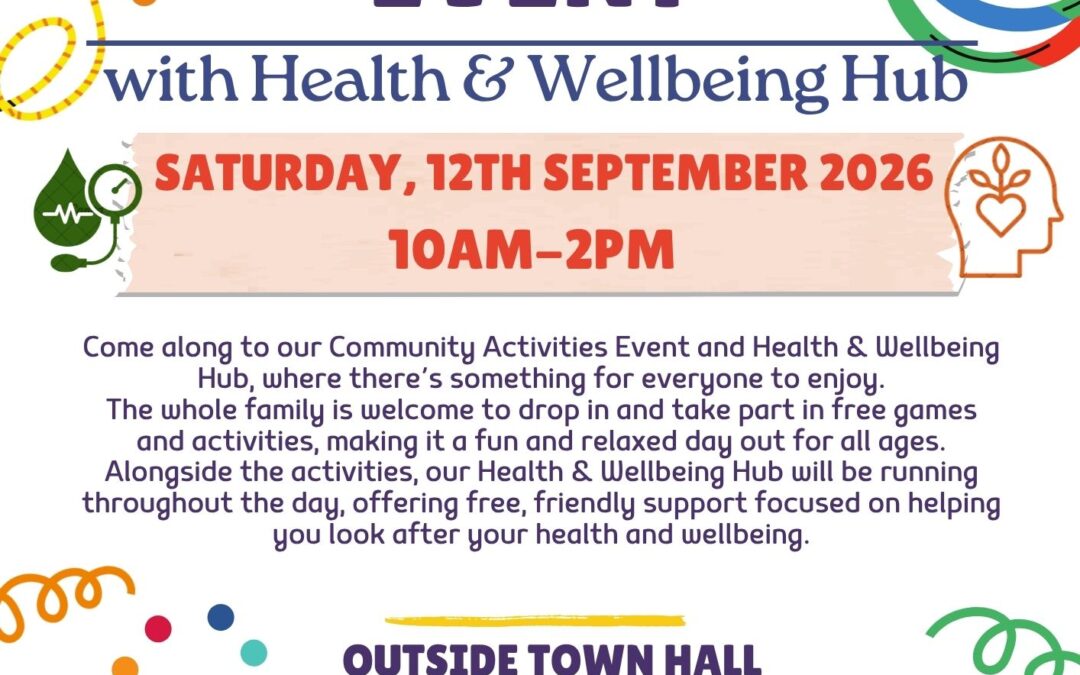 Community Event & wellbeing hub
