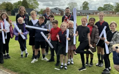 Award-winning Shropshire landscaping firm Inspires the next generation through school garden project