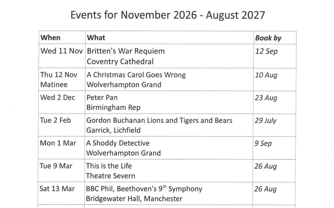 Market Drayton Theatre Club