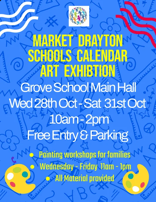 Market Drayton Schools Calendar Art Exhibition