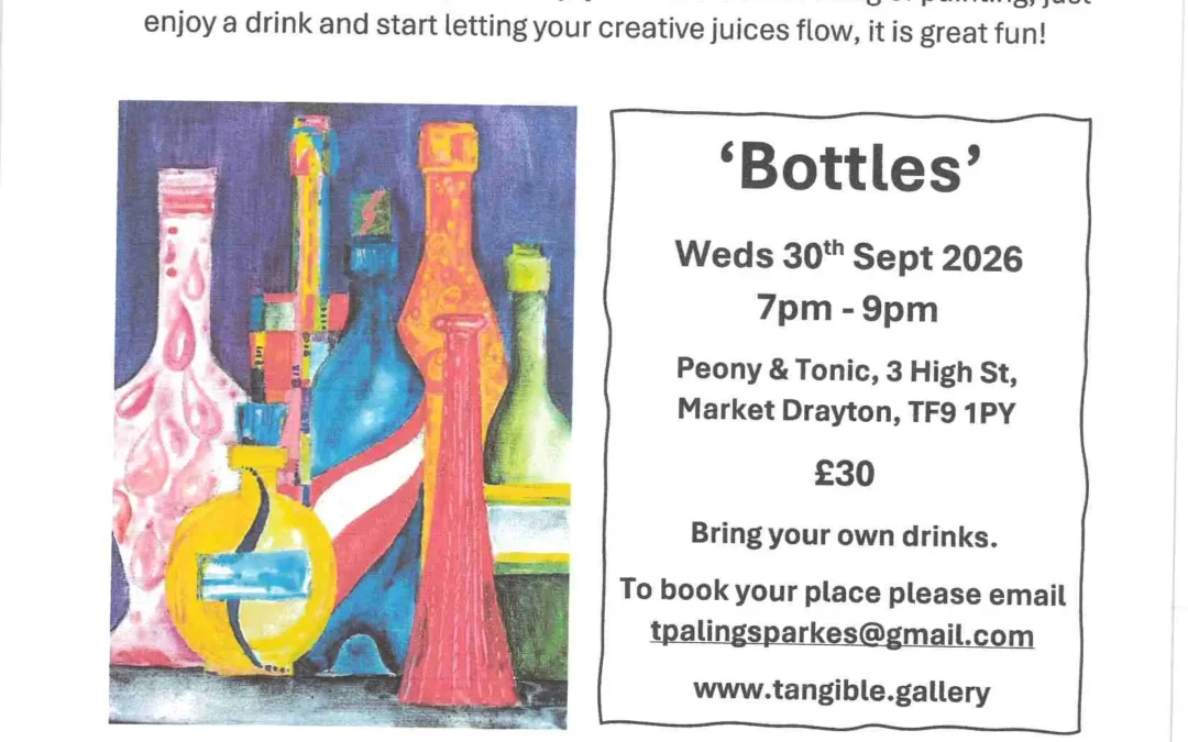 Bottles Paint & Pour