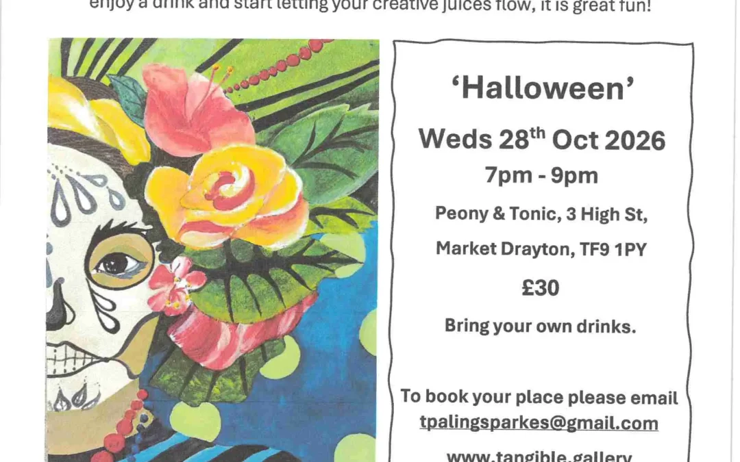 Paint & Pour Halloween